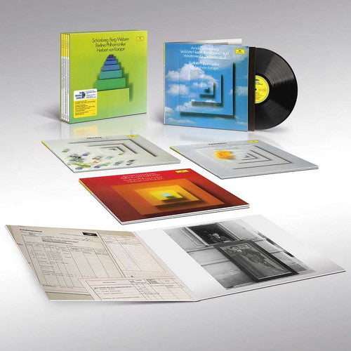 Herbert von Karajan Schoenberg - Berg - Webern (Original Source Series) Numbered Limited Edition 180g 4LP Box Set (FREESHIPPING at Checkout Two Orders or More UK Only) Pre-order