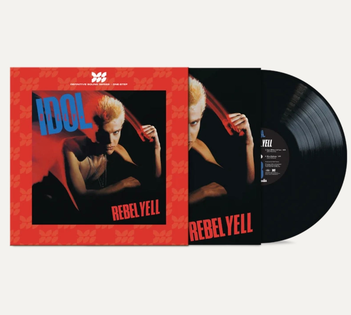 Billy Idol REBEL YELL (DEFINITIVE SOUND SERIES ONE STEP) Vinyl (Use code: FREESHIPPING at Checkout Two Orders or More UK Only) Pre-orders