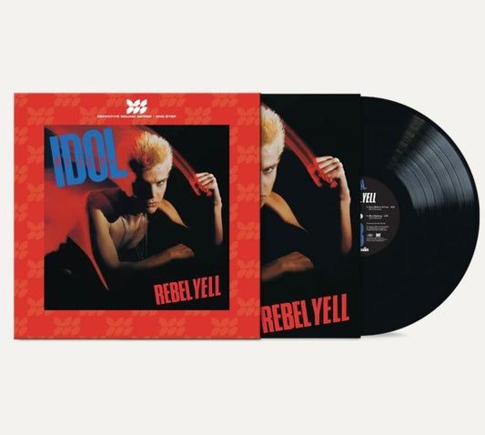 Billy Idol REBEL YELL (DEFINITIVE SOUND SERIES ONE STEP) Vinyl (Use code: FREESHIPPING at Checkout Two Orders or More UK Only) Pre-orders