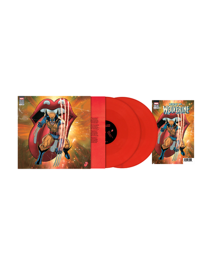 The Rolling Stones Foreign Tongues Limited Edition Marvel Vinyl + Comic Book / WOLVERINE (Use code: FREESHIPPING at Checkout Two Orders or More UK Only) pre-order
