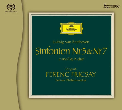 Ferenc Fricsay Beethoven Symphonies Nos. 3, 5 & 7 Hybrid Stereo Japanese Import 2SACD (Use code: FREESHIPPING at Checkout Two Orders or More UK Only Pre-order