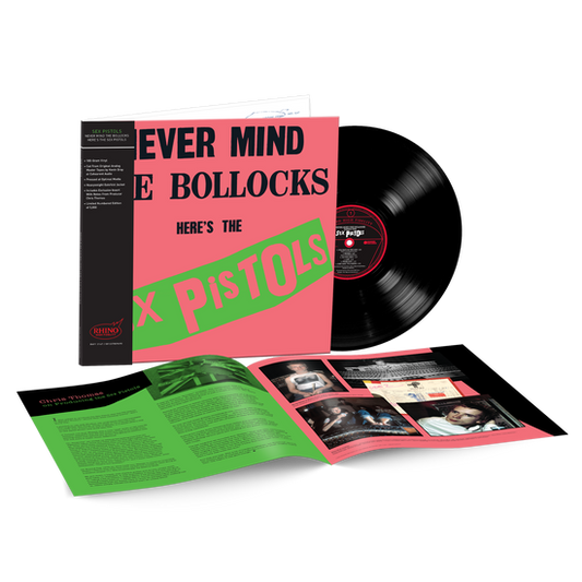 Sex Pistols NEVER MIND THE BOLLOCKS, HERE'S THE SEX PISTOLS (RHINO HIGH FIDELITY)
