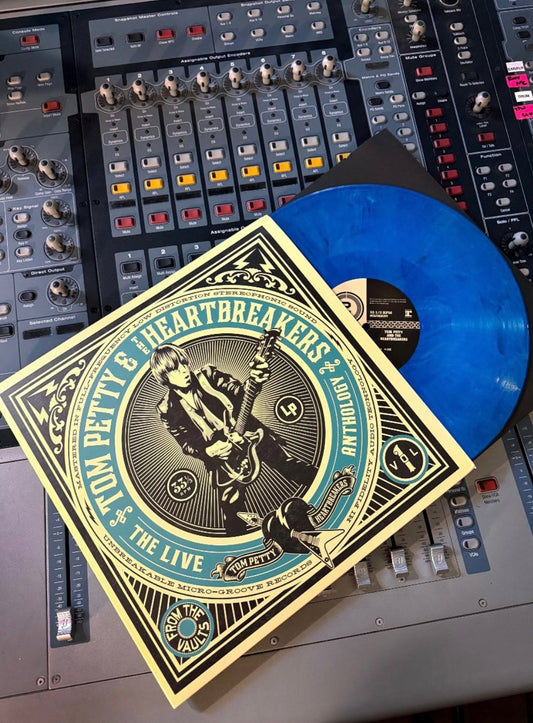 TOM PETTY THE LIVE ANTHOLOGY: FROM THE VAULTS, VOL. 1 D2C EXCLUSIVE 2LP Ultra-Limited Stormy Cool Blue Variant numbered 2000 (Use Code FREESHIPPING at Checkout Two Orders or More UK Only)