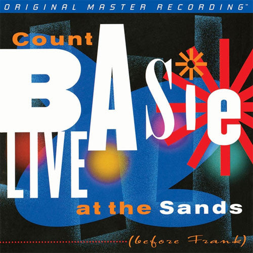 Count Basie Live At The Sands (Before Frank) MFSL Numbered Limited Edition 180g 2LP (Use code: FREESHIPPING at Checkout Two Orders or More UK Only)