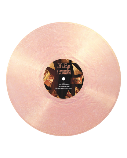 Taylor Swift THE LIFE OF A SHOWGIRL: THE CROWD IS YOUR KING EDITION (SUMMERTIME SPRITZ PINK SHIMMER VINYL) Use code: FREESHIPPING at Checkout Two orders or more low stock