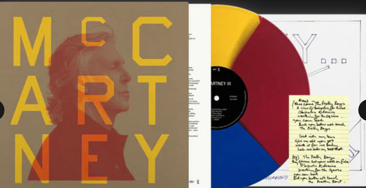 PAUL McCARTNEY - III - 3x3 EDITION - VARIANT 2 - TRI-COLOUR vinyl (Use code: FREESHIPPING at Checkout Two Orders or More UK Only)