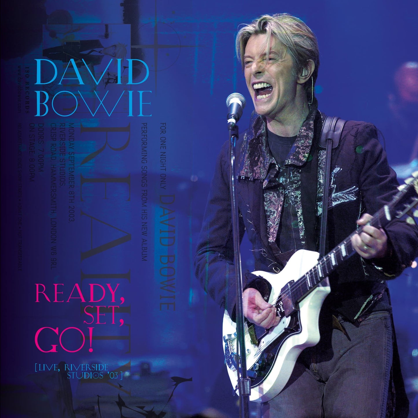 David Bowie Ready, Set, Go! (Live, Riverside Studios '03) Vinyl LP RSD 2025 (Use code: FREESHIPPING at Checkout Two Orders or More UK Only) low stock