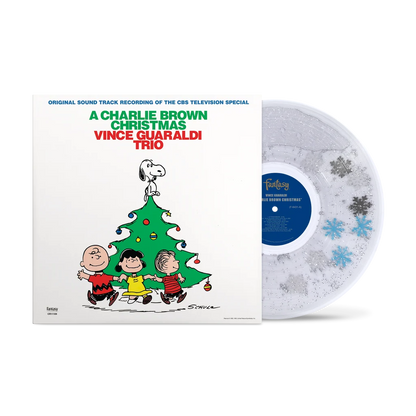 VINCE GUARALDI TRIO
A CHARLIE BROWN CHRISTMAS (“SNOW GLOBE” LIQUID-FILLED LP) Vinyl (LIMITED EDITION OF 300) (Use code: FREESHIPPING at Checkout Two Orders or More UK Only) Pre-order