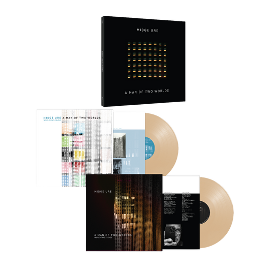 Midge Ure A Man of Two Worlds – Limited Edition ‘Bone’ Coloured Double Vinyl (Use code: FREESHIPPING at Checkout Two Orders or More UK Only) Pre-order