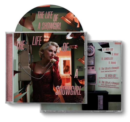 Taylor Swift THE LIFE OF A SHOWGIRL (DRESSING ROOM REHEARSAL VERSION) CD (Use code: FREESHIPPING at Checkout Two orders or more UK)