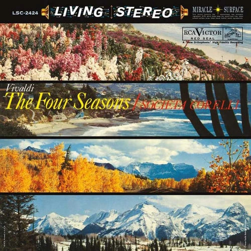 Societa Corelli Vivaldi: The Four Seasons 180g 45rpm 2LP (Use code: FREESHIPPING at Checkout Two Orders or More UK Only) Pre-orders