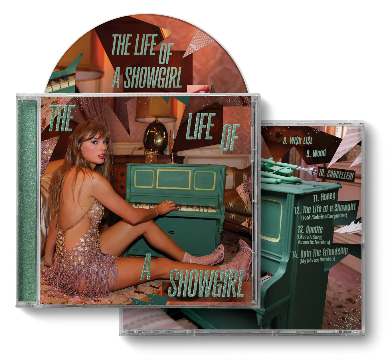 Taylor Swift THE LIFE OF A SHOWGIRL (LIFE IS A SONG ACOUSTIC VERSION) CD (Use code: FREESHIPPING at Checkout Two orders or more UK)