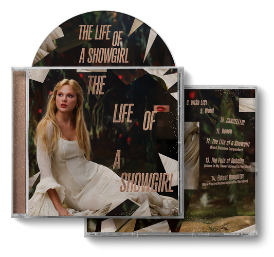 Taylor Swift THE LIFE OF A SHOWGIRL (ALONE IN MY TOWER ACOUSTIC VERSION) CD (Use code: FREESHIPPING at Checkout Two orders or more UK)
