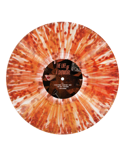 Taylor Swift THE LIFE OF A SHOWGIRL: THE TINY BUBBLES IN CHAMPAGNE EDITION (RED LIPSTICK & LACE TRANSPARENT VINYL) (Use code: FREESHIPPING at Checkout Two orders or more Pre-order Low stock
