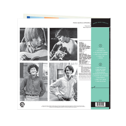 The monkeys PISCES, AQUARIUS, CAPRICORN & JONES LTD. (RHINO HIGH FIDELITY) Vinyl Use use code: FREESHIPPING at Checkout Two orders or more UK only Pre-order