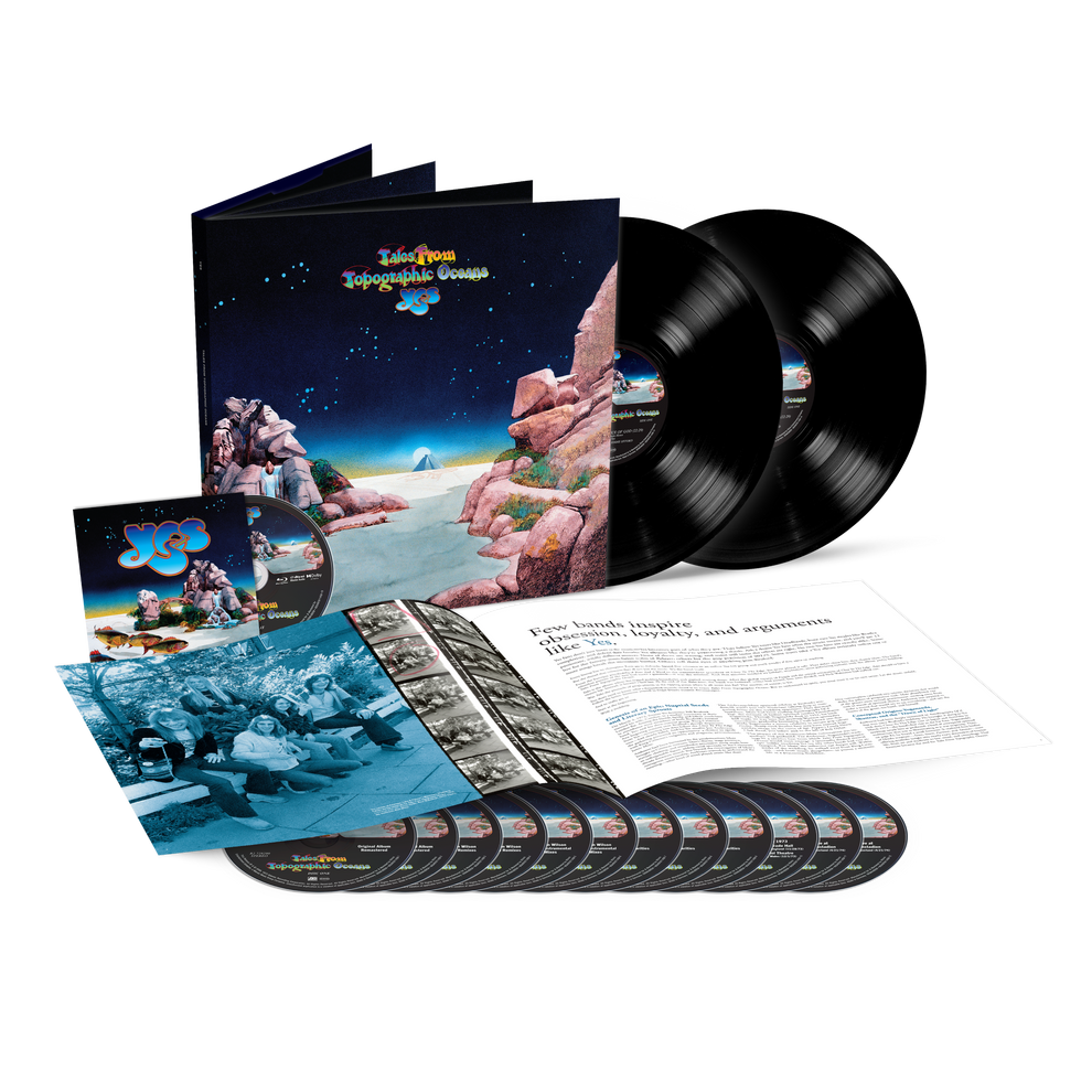 Yes Tales from Topographic Oceans (Super Deluxe Edition) (12CD/2LP/BR)Tales Roger Dean Signed Litho (Use code: FREESHIPPING at Checkout Two Orders or More UK Only) Pre-order