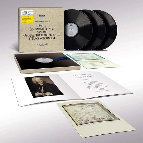 Karl Richter Bach Mass in B Minor (Original Source Series) Hand-Numbered Limited Edition 180g 3LP Box Set (Use code: FREESHIPPING at Checkout Two Orders or More UK Only) Pre-order
