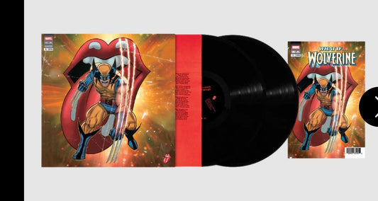 The Rolling Stones Foreign Tongues Limited Edition Marvel Vinyl + Comic Book / WOLVERINE (Use code: FREESHIPPING at Checkout Two Orders or More UK Only) Low Stock