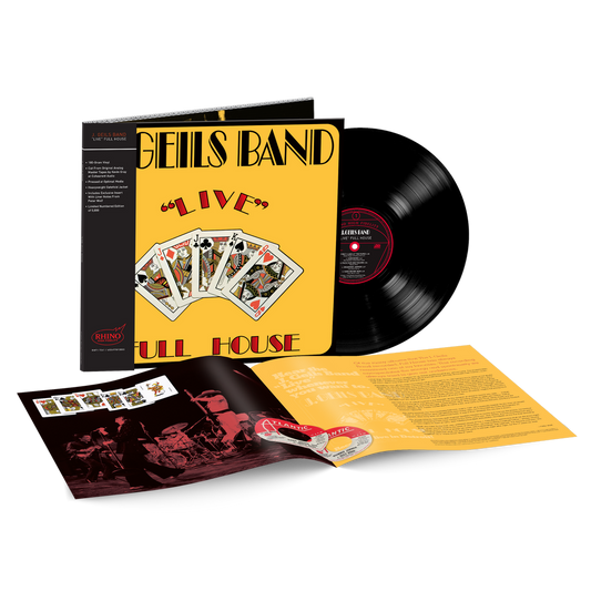 J. Geils Band "Live" Full House (Rhino High Fidelity) vinyl (Use code: FREESHIPPING at Checkout Two Orders or More UK Only Pre-order