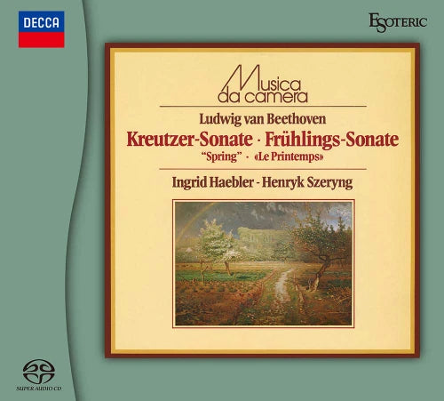 Henryk Szeryng & Ingrid Haebler Beethoven Violin Sonatas Nos. 4, 5 & 9 Hybrid Stereo Japanese Import SACD (Use code: FREESHIPPING at Checkout Two Orders or More UK Only Pre-order