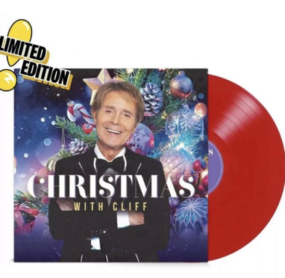 Christmas with Cliff RED Limited Edition Red LP vinyl With SIGNED art card (Use code: FREESHIPPING at Checkout Two Orders or More UK Only)