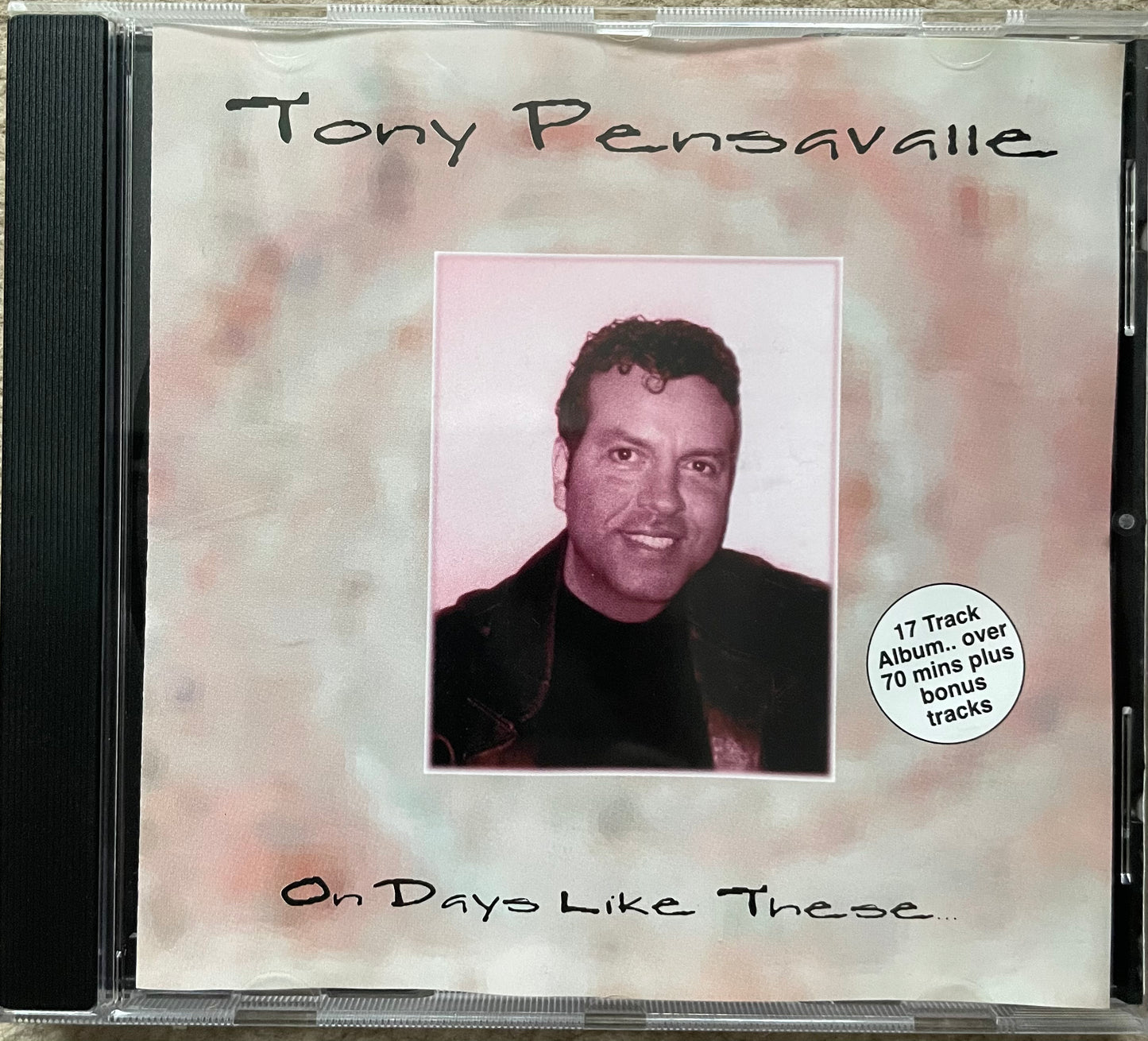 Tony Pensavalle on days like these CD (Use code: FREESHIPPING at Checkout Two Orders or More UK Only)