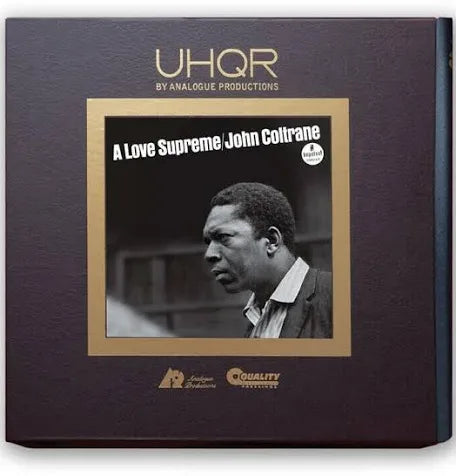 John Coltrane - A Love Supreme  45 RPM 200g UHQR Clarity Vinyl 2LP Box Set (Use code: FREESHIPPING at Checkout Two Orders or More UK Only)