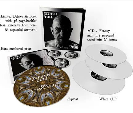 JETHRO TULL: THE ZEALOT GENE LIMITED DELUXE EDITION LP/CD/BD BOX SET (Use code: FREESHIPPING at Checkout Two Orders or More UK Only)