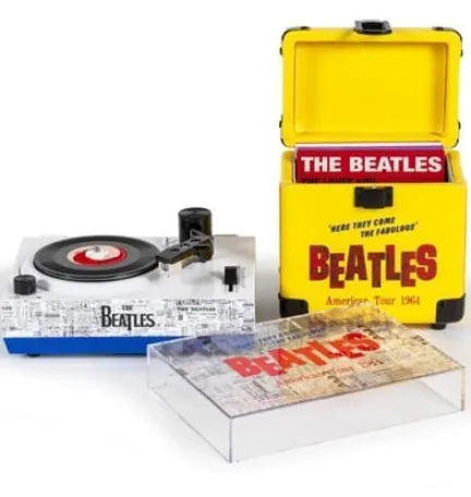 The Beatles x Crosley 3" Bluetooth Turntable Player with Carrying Case (Use code: FREESHIPPING at Checkout Two Orders or More UK Only) new stock arriving march