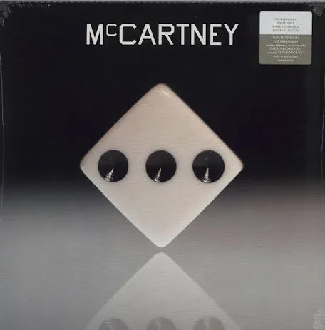 Paul McCartney and Wings McCartney III White Vinyl LP (Use code: FREESHIPPING at Checkout Two Orders or More UK Only)