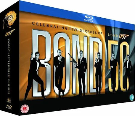 Bond 50 James Bond - 22 Film Collection [Blu-ray] [1962] (Use code: FREESHIPPING at Checkout Two Orders or More UK Only)