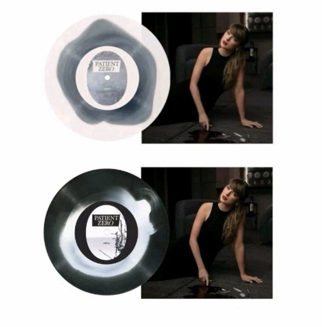 TAYLOR SWIFT PATIENT ZERO VINYL 7" HIS HALO & REFLECTED LIGHT VERSION  (Use code: FREESHIPPING at Checkout Two Orders or More UK Only) last copy