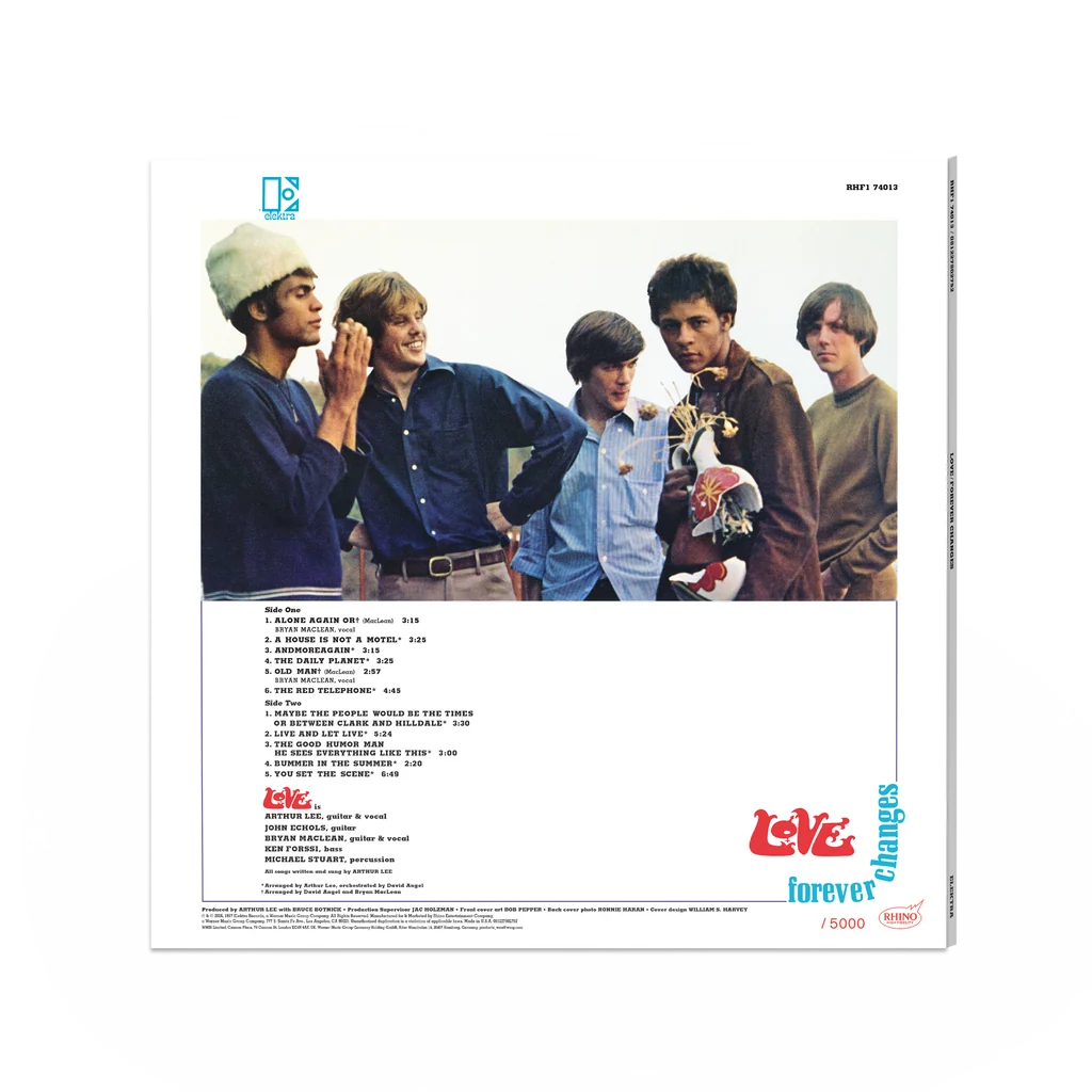 Love Forever Changes (Rhino High Fidelity) Vinyl (Use code: FREESHIPPING at Checkout Two Orders or More UK Only) Pre-order