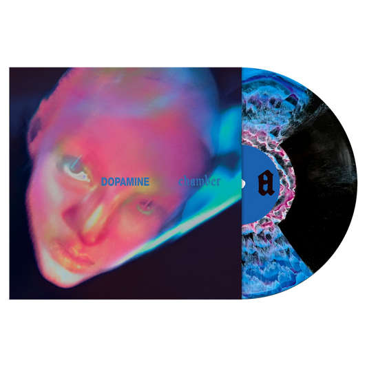Fontaines D.C. Dopamine Chamber - Blue Pink & Purple Radical Effect Vinyl Blood Records Exclusive limited 500 numbered (Use code: FREESHIPPING at Checkout Two Orders or More UK Only